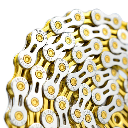 VG Sports 8-12 Speed Half-Hollow Bicycle Chain for MTB & Road Bike