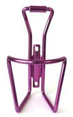 BICYCLE PARTS - BIDON CAGE - PRO SERIES, ALLOY, HEAVY DUTY, 6.2MM DIAMETER, WELDED MOUNT, PURPLE