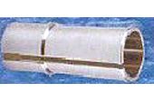 BICYCLE PARTS - SLEEVE/SHIM OD 26.4 - 28.0 FOR 25.4 SEATPOST , 60MM LENGTH
