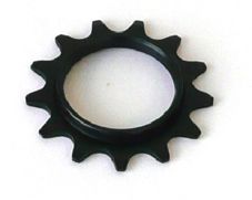 BICYCLE PARTS - FIXED COG - SCREW ON, STEEL, 1/8 X 13T, BLACK