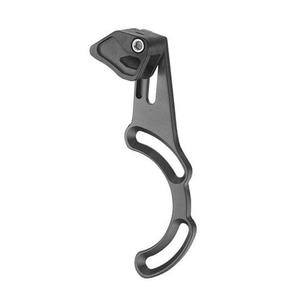 BICYCLE PARTS - CHAIN GUIDE, MINI, ALLOY, W/PLASTIC UPPER GUARD, BLACK, ISCG - 05, FOR 30T - 38T