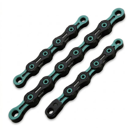 KMC DLC12 X-Series 12-Speed Chain 126L with Connect Link Celeste/Black