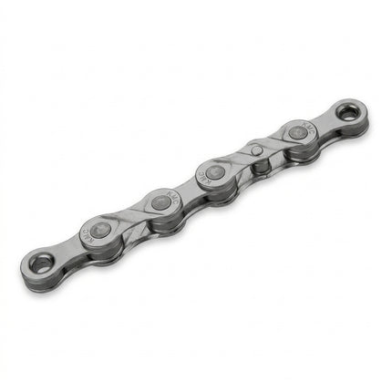 KMC eGLIDE X-Series Shimano CUES 9/10/11-Speed Chain 132L with Connect Link - Dark Silver