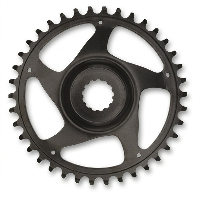 KMC Bosch Gen 3 Direct Mount Chainring 38T 11/128 Inch, Black