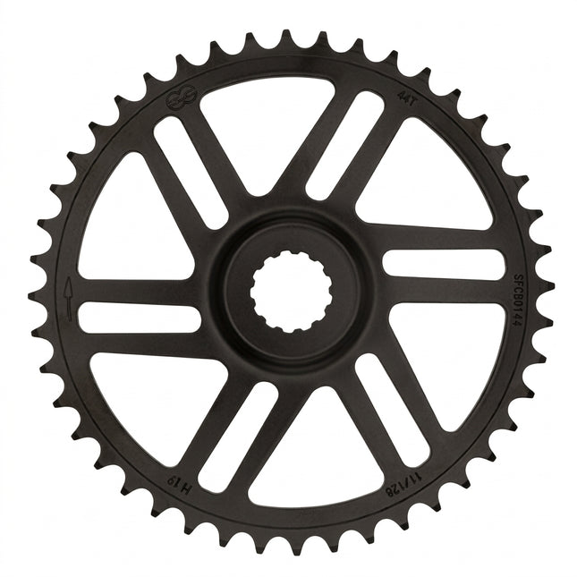 KMC Bosch Gen 3 Direct Mount Chainring 44T 11/128 Inch CL 47.5/50mm Black