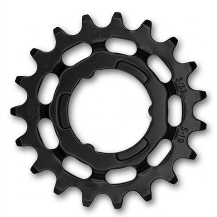 KMC Shimano Sprocket 1/2 x 3/32 Inch 19T Black