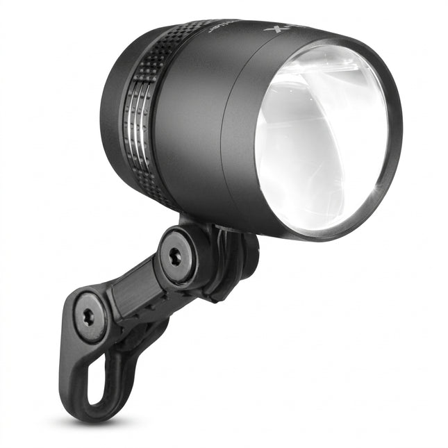 Busch & Muller Lumotec IQ-X Alloy Dynamo LED Front Light 100 Lux - Black