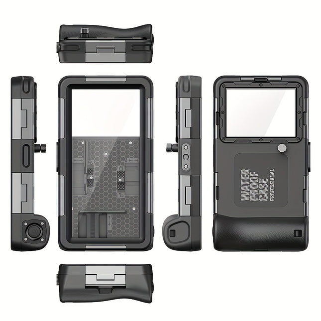 Multifunctional Waterproof Phone Case for Swimming, Snorkeling, and Kayaking.