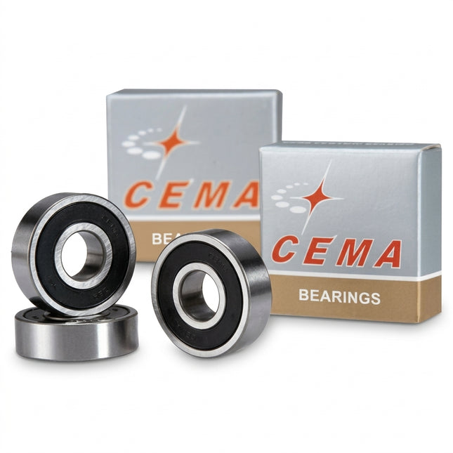 CEMA 6201LLB Sealed Hub Bearing 12 x 32 x 10mm Chrome Steel