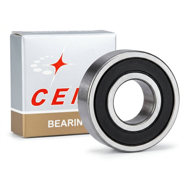 CEMA 6202LLB Sealed Hub Bearing 15 x 35 x 11mm Chrome Steel