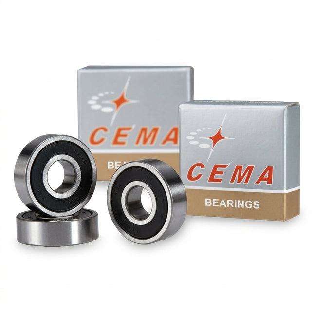 CEMA 6904LLB Sealed Hub Bearing 20 x 37 x 9mm Chrome Steel - Sold Individually