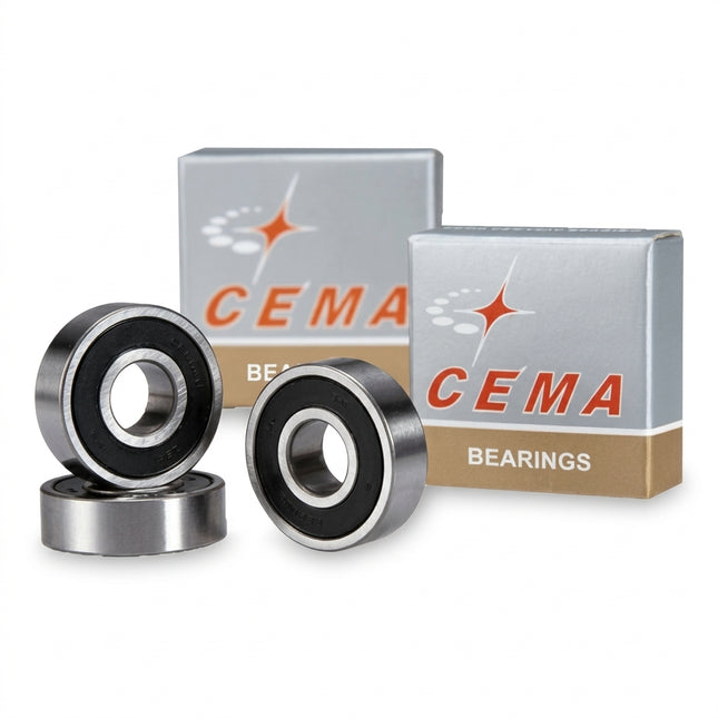 CEMA 6900LLB Sealed Hub Bearing 10 x 22 x 6mm Chrome Steel