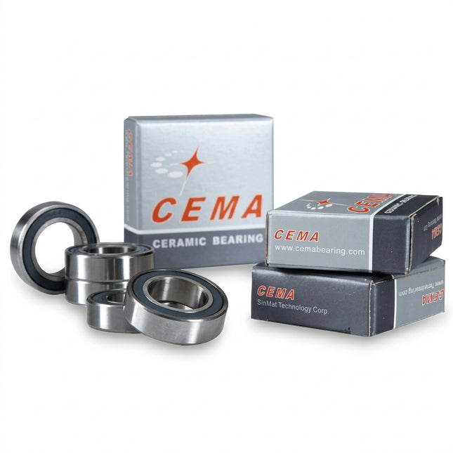 CEMA 6903LLB Hybrid Ceramic Sealed Hub Bearing 17 x 30 x 7mm - i9 Hydra 6-Bolt Driveside