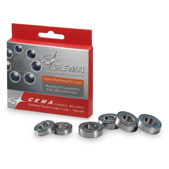 CEMA SRC-WH-F002 Ceramic Wheel Bearing Kit for Fulcrum R5/R7