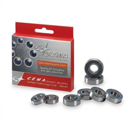 CEMA Ceramic Hub Bearing Kit for 2014 Fulcrum R5 Wheelset