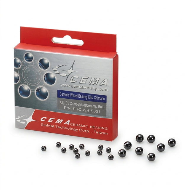 CEMA SRC-WH-S001 Ceramic Wheelset Bearing Kit for Shimano XT, 105, R5 & RS Ultegra 6700