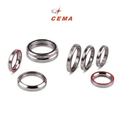 CEMA Sealed Headset Bearing 1 1/8 Inch 30.1 x 41.0 x 6.5mm 45° x 45° Chrome Steel