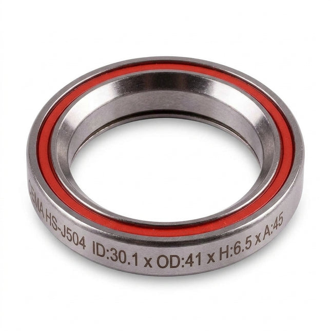 CEMA Sealed Headset Bearing 1 1/8 Inch 30.5 x 41.8 x 8mm 45° x 45° Chrome Steel