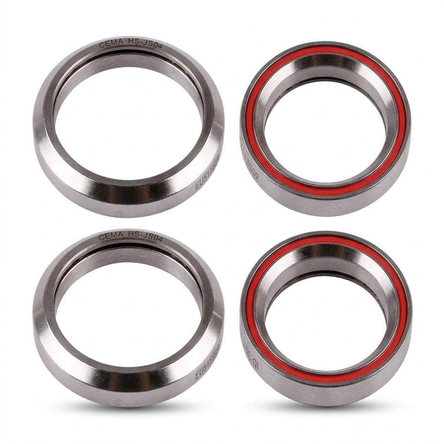 CEMA Sealed Headset Bearing 39mm Diameter, 30.1 x 6.5mm, 45° x 45°, Chrome Steel