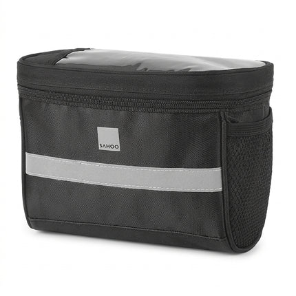 Sahoo 3.5L Velcro Handlebar Bag Black