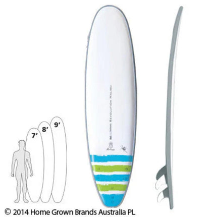 Revolution Malibu 9ft Surfboard