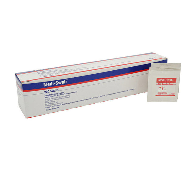 MEDI-SWAB ALCO WIPES (200)