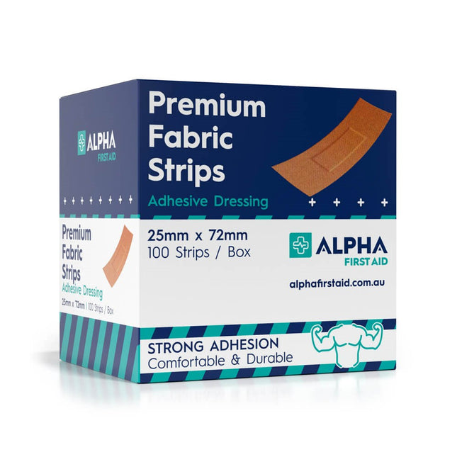 ALPHA FIRST AID FABRIC STRIPS