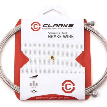 Clarks Bicycle BRAKE INNER WIRE -  Brake Cable,Stainless Steel, Universal, 1.5mm x 2000mm , Fits All Major Systems