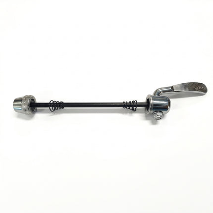 129mm - Front Q/R Steel Silver Skewer - Not Safe For Disc Brakes