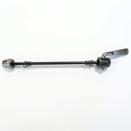173mm - Rear Q/R Steel Silver Skewer - Not Safe For Disc Brakes