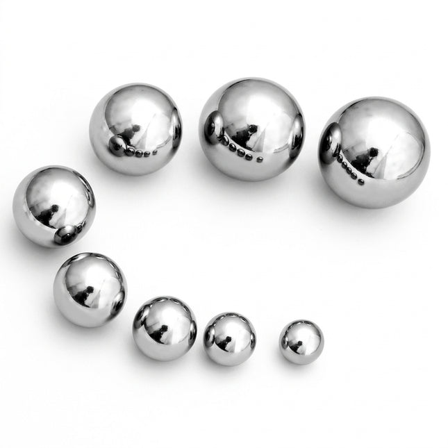 BALL BEARINGS - Stainless Steel 1/8", Pack of 144 (1 Gross)