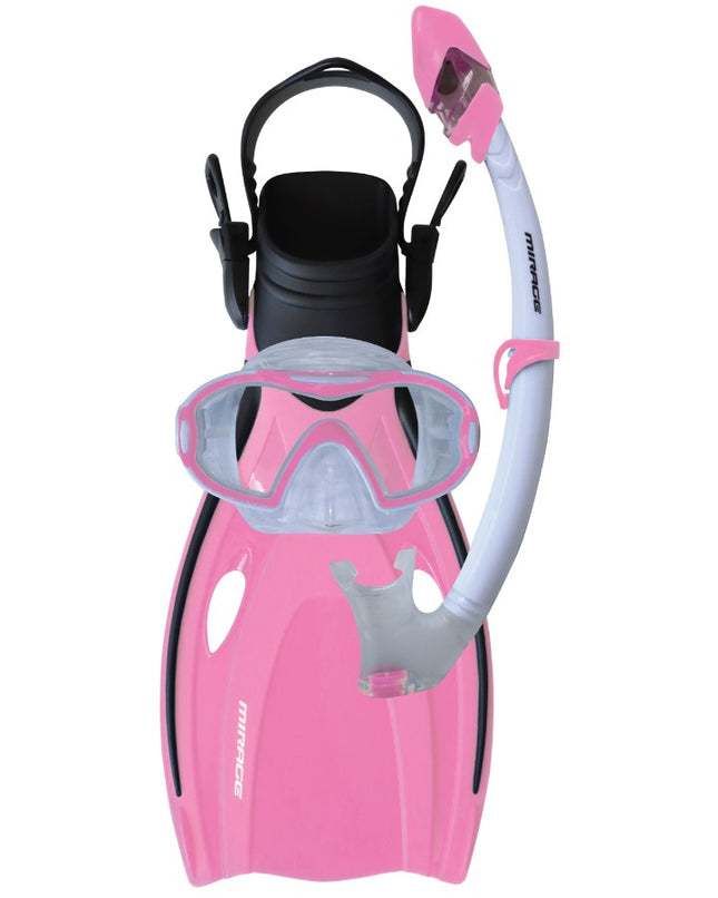Mirage HORIZON DRY SILICONE Junior MSF Kid - Pink / L/XL