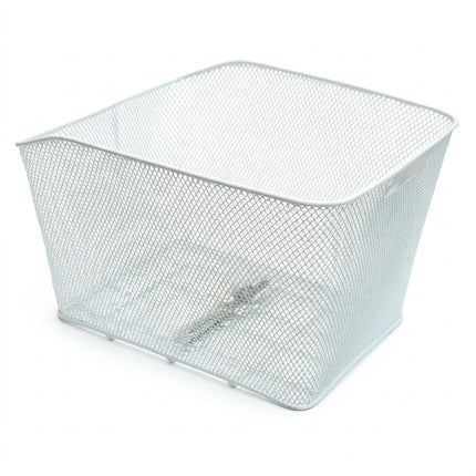BASKET - Rear, Fixed with Fittings, White, 41cm x 33cm x 25cm