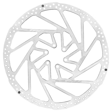 TRP Bicycle TRP R1 223mm ROTOR (NOW WITH ANTI RUST TREATMENT) - 2.3mm Thick, 1 Piece, 6 Bolt, High Heat Dispersion and Tolerance, ** For DHR and E-MTB 2.3 calipers Only **