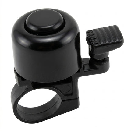 BELL - fit 22.2mm Bar Size, Alloy, Flick Bell, Bike Lane, Small, BLACK