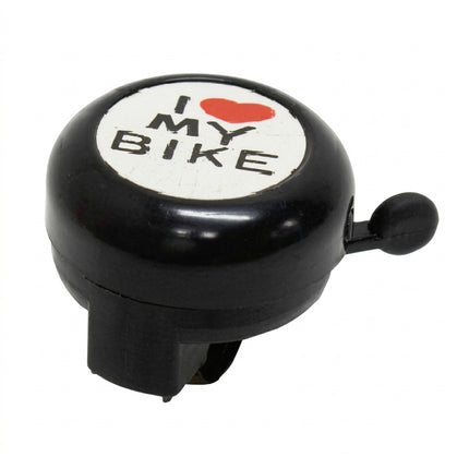 BELL Steel, "I LOVE MY BIKE" Top, Bike Lane, Fits 25.4mm h/bar, BLACK