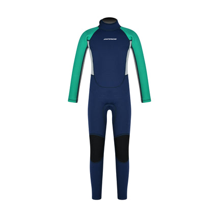 Mirage Boys 3/2MM Steamer Kid - Aqua/Navy / 8.0