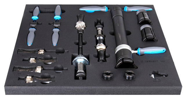 Unior Bicycle Unior Professional Tray, "Frame Preparation tools", 15 Piece quality bicycle tools 628650 quality guaranteed