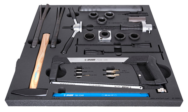Unior Bicycle Unior Professional Tools Tray, Frame and fork tools, 15pces 628648 quality guaranteed