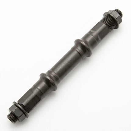 AXLE - Bottom Bracket Axle, Nut Type, 3P, 119mm, BLACK