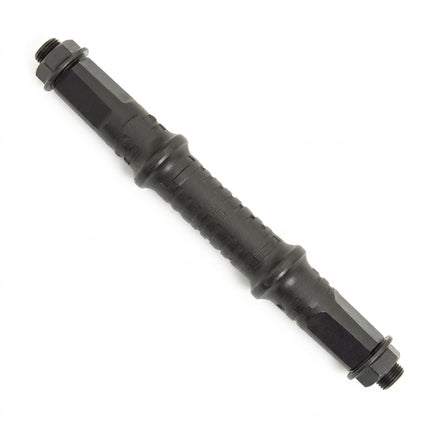 AXLE - Bottom Bracket Axle, Nut Type, 3PL, 123mm, BLACK