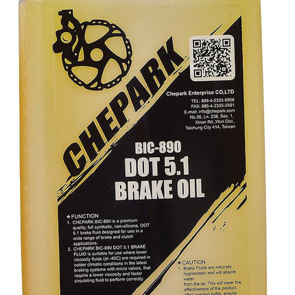 Chepark Bicycle DOT 5.1 Brake Fluid - 1000ml
