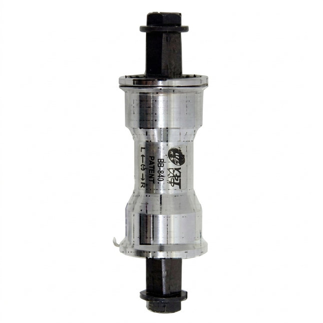 BOTTOM BRACKET CARTRIDGE - For 68mm Shell, 122.5mm Axle, Double Sealed Bearings, Unthreaded, Fits Threaded and Unthreaded
