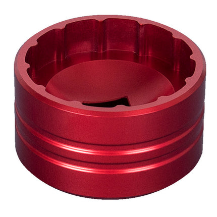Unior Bicycle UNIOR - Bottom Bracket Socket, DUB & BSA30, Anodized Red 627621