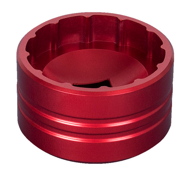 Unior Bicycle UNIOR - Bottom Bracket Socket, DUB & BSA30, Anodized Red 627621