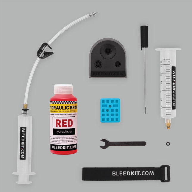 BleedKit Premium Red Bicycle Brake Bleed Kit - Shimano BK-28022