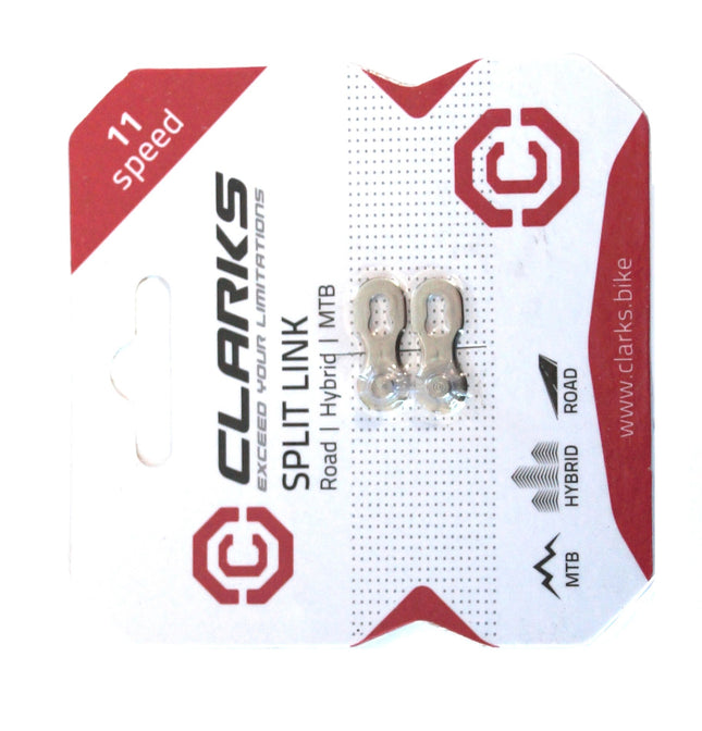 Clarks 11-Speed Bicycle Chain Link - Silver Single