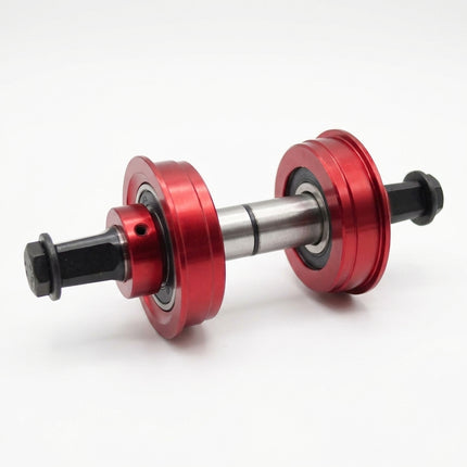 BMX CONVERSION KIT - 127mm Axle, With Sealed Bearings RED