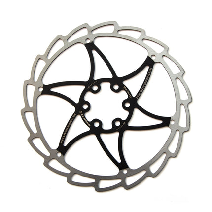 Clarks Bicycle DISC ROTOR - Single piece rotor, CLARKS, STAINLESS STEEL 160mm, BLACK ED finish,   Quality Clarks product
