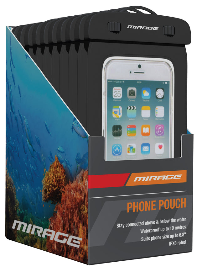 Mirage PHONE POUCH BLACK